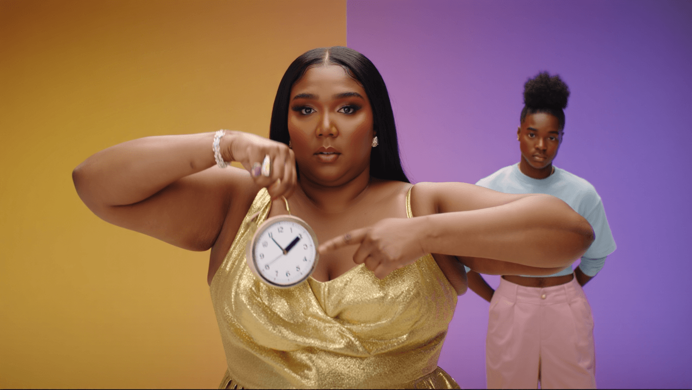 Lizzo Meets Her Past Self in Video for New Single