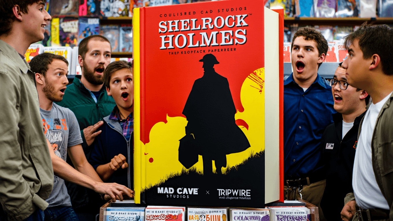 When Your Sherlock Holmes Comic Book Is A Lot Bigger Than You Expected