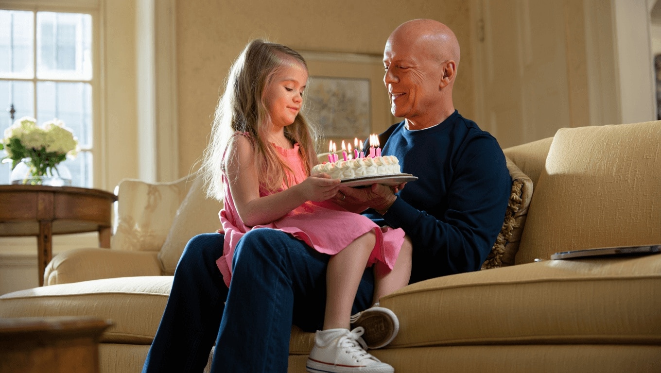 Demi Moore Shares New Photos of Bruce Willis Celebrating His 71st Birthday