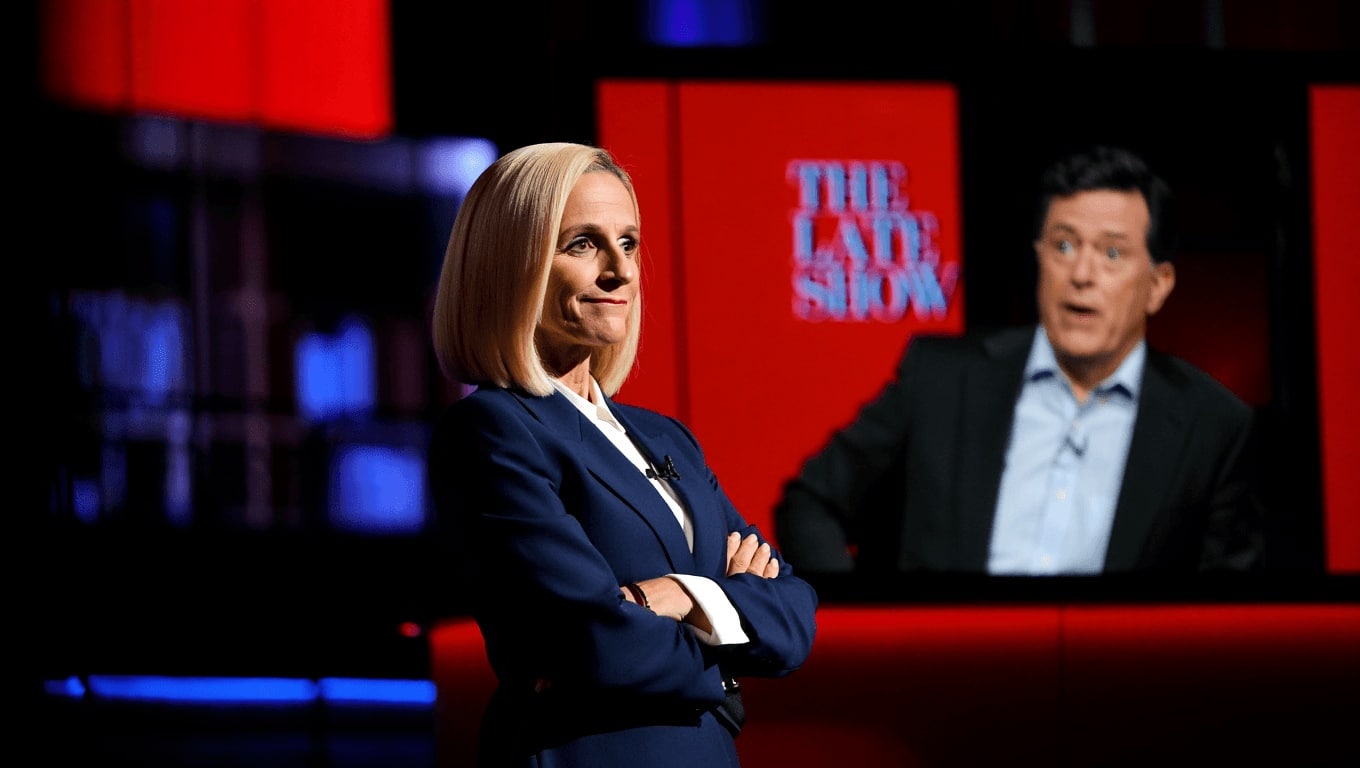Julia Louis-Dreyfus Roasts Stephen Colbert On The Late Show As Veep's Selina Meyer — Watch