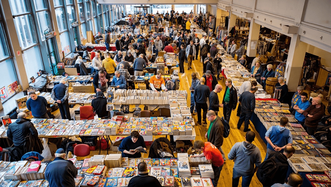 From One Side Of London Comic Mart To The Other, June 2026 (Video)