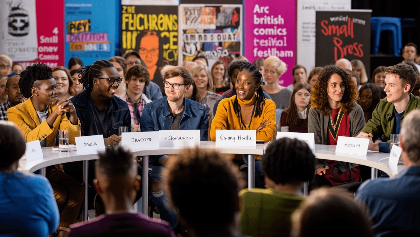 ARC Unearths UK Small Press: History And Heritage Comics Panel