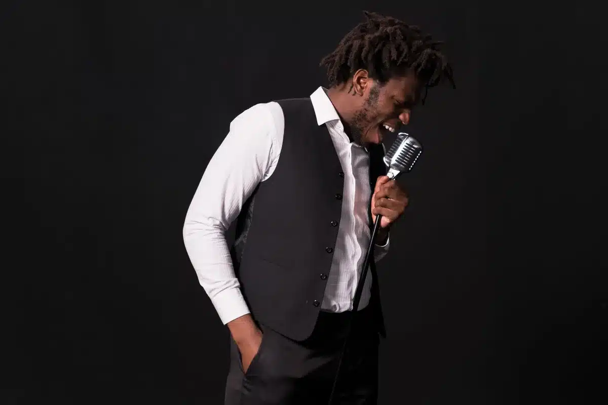 Performer auditioning remotely for American Idol via virtual producer audition from home
