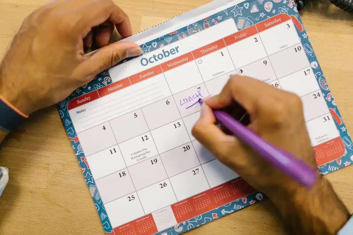 Comic book release schedule showing original and revised publication dates