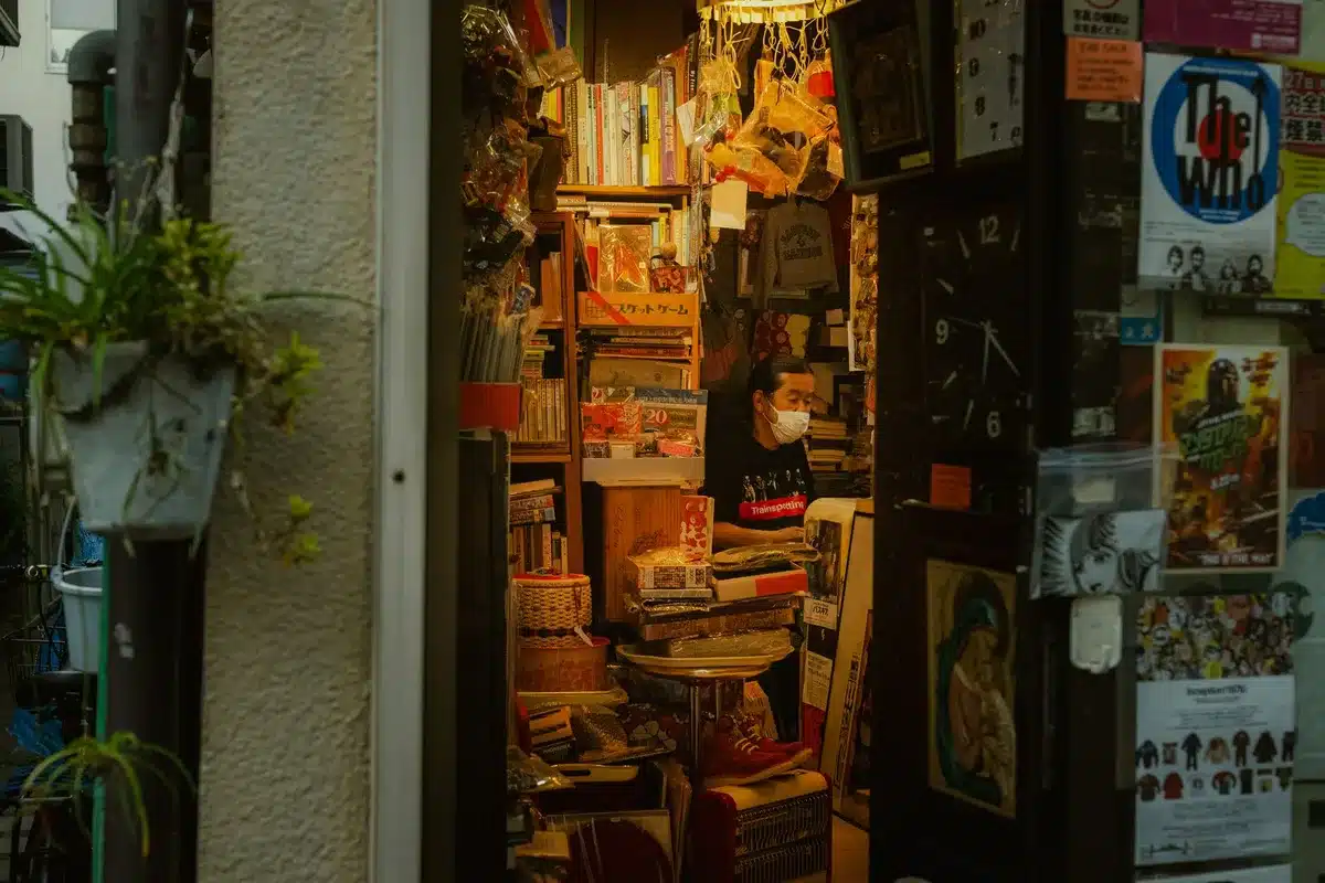 Comic book shop counter with calendar and shipping schedule adjustment