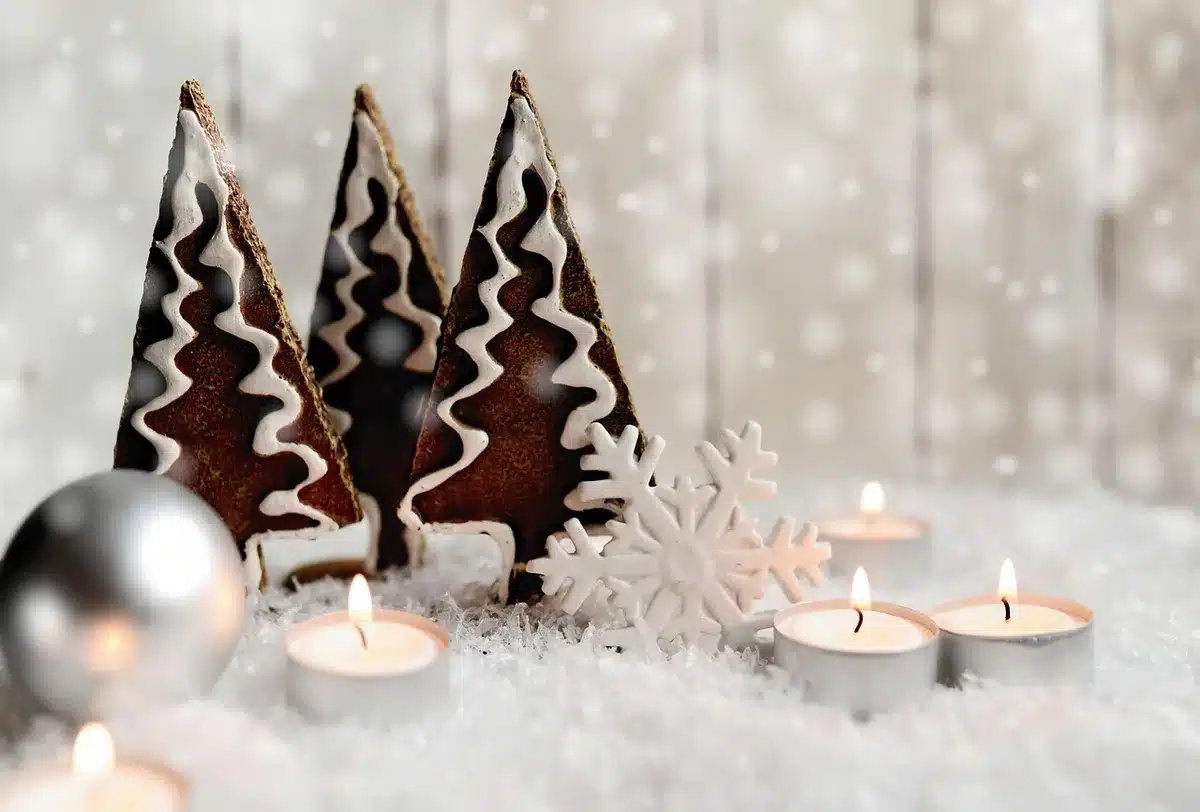 TV streaming platform lineup concept with holiday-themed thumbnails